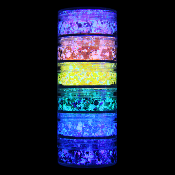 6-Color Pastel Stacked Jar
