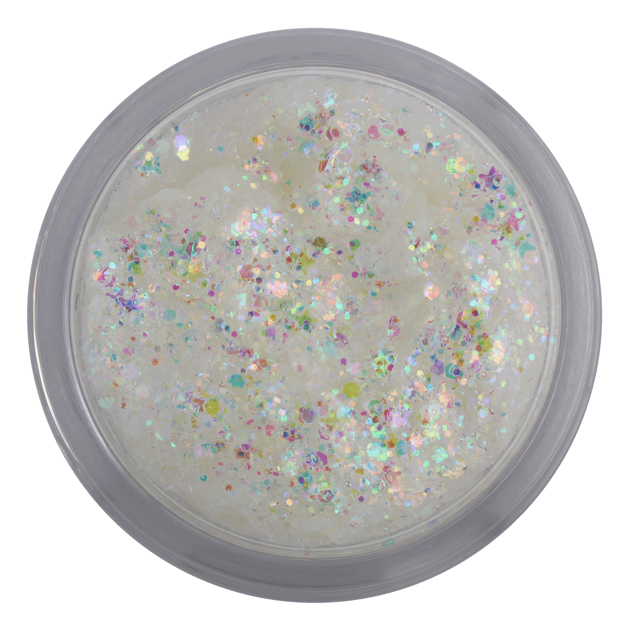 NEW!!! 6-Color Sparkle Stacked Jar