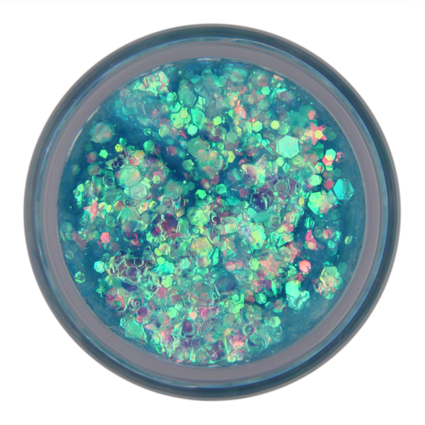 6-Color Blue Stacked Jar
