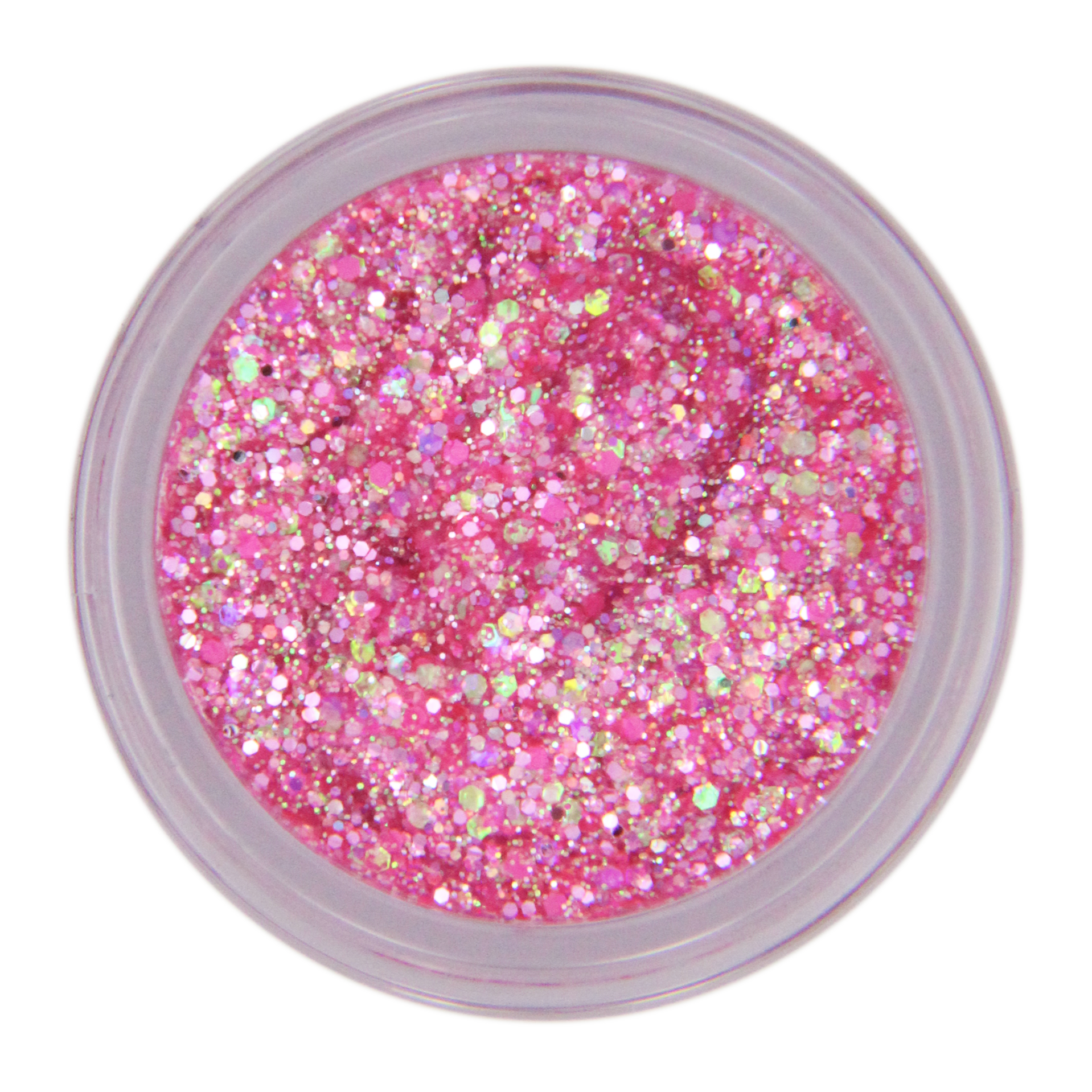 6-Color Pink Stacked Jar