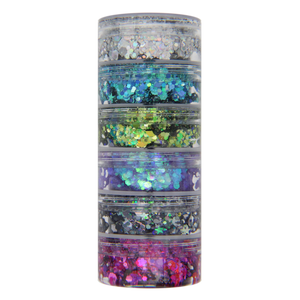 6-Color Stacked Jar (A)