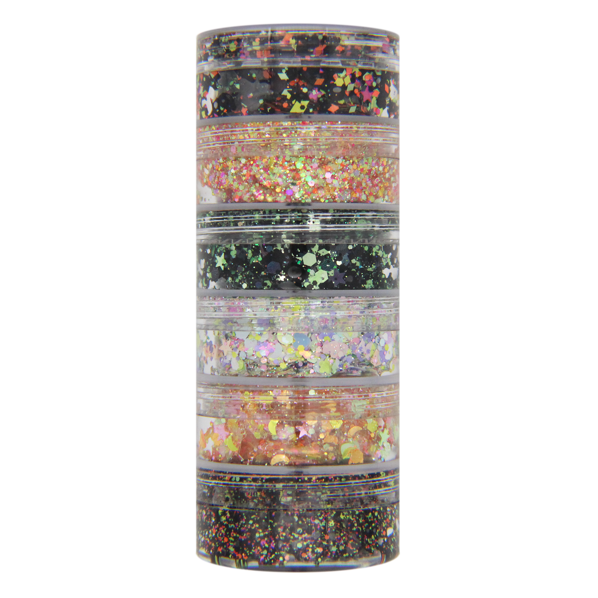 6-Color Rave Stacked Jar