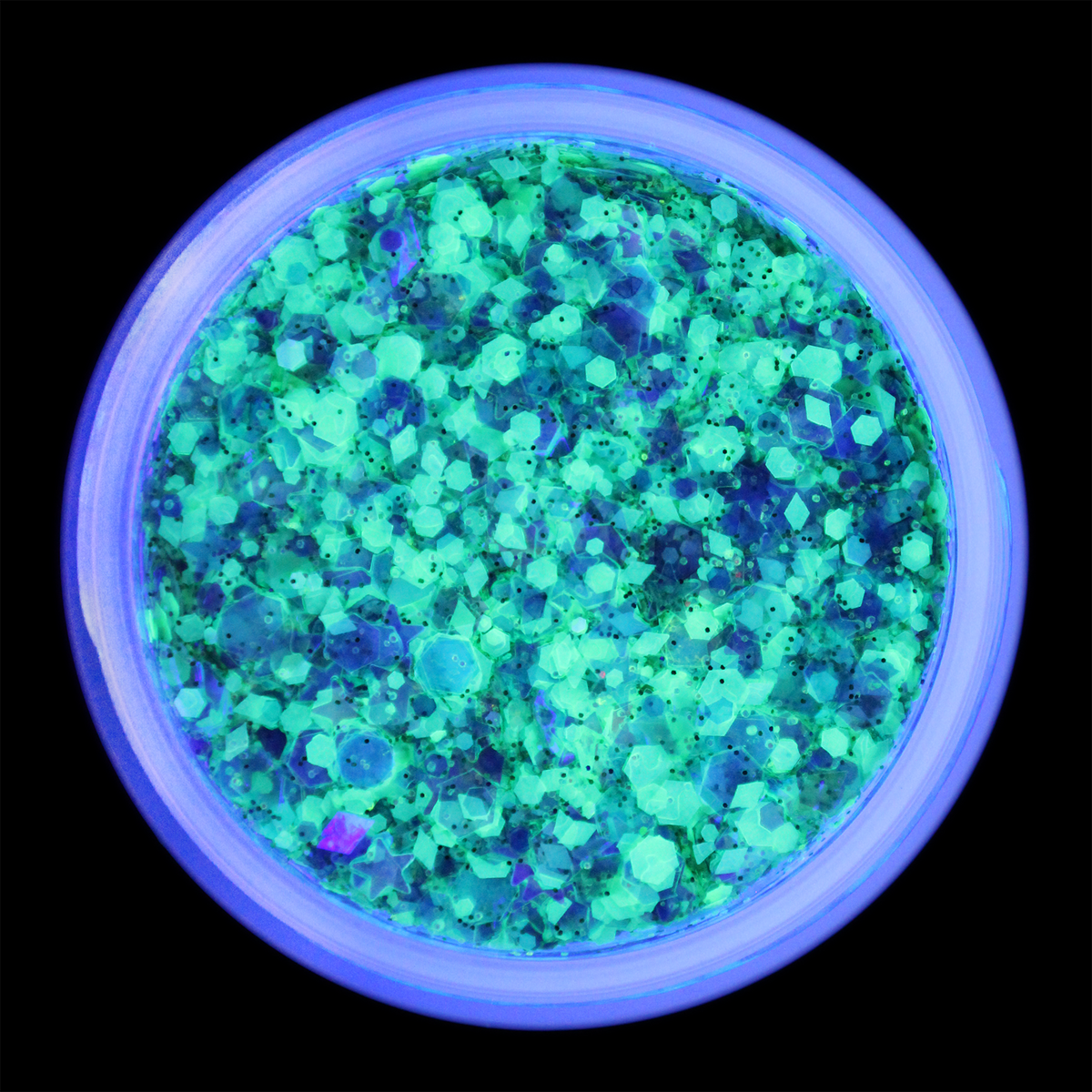 Radioactive Green UV Unicorn | Uniglitter